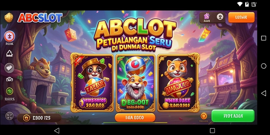Tampilan gameplay ABCSLOT yang seru dan menantang di dunia petualangan.