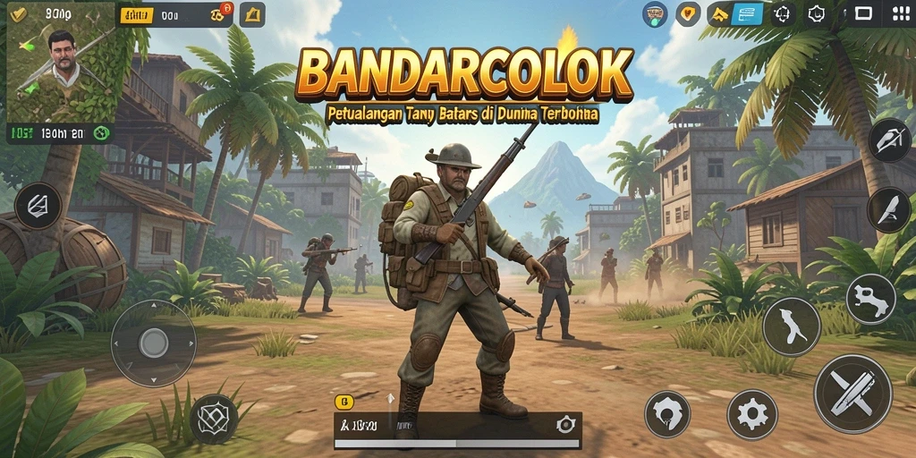 Tangkapan layar gameplay <strong>BANDARCOLOK</strong> yang menampilkan keindahan dunia terbuka.