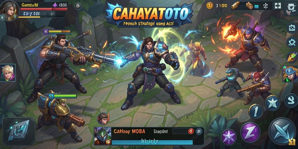 Gameplay seru CAHAYATOTO yang penuh aksi.