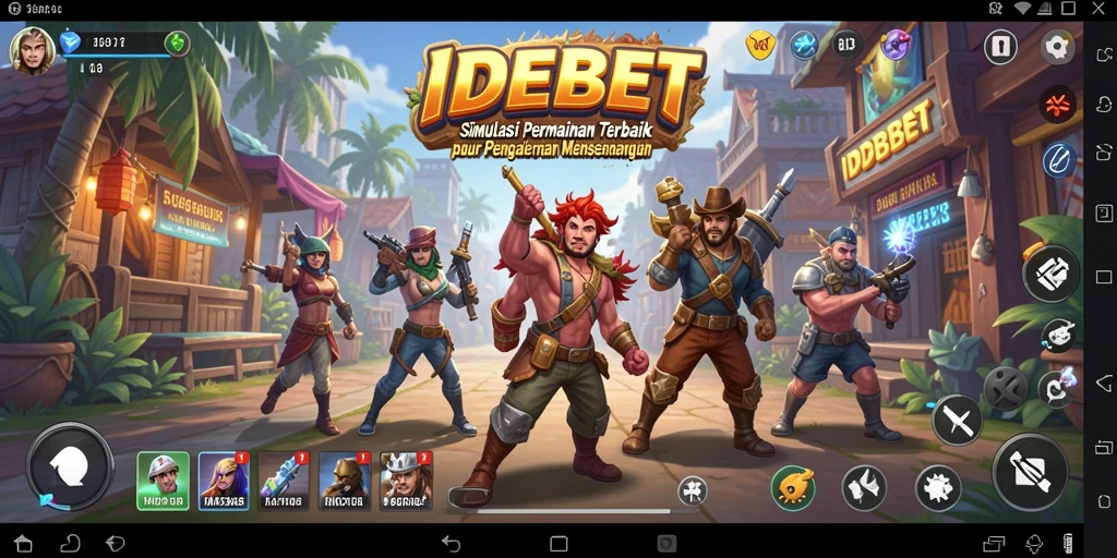 Screenshot gameplay IDEBET menampilkan interaksi seru dan visual yang menarik.