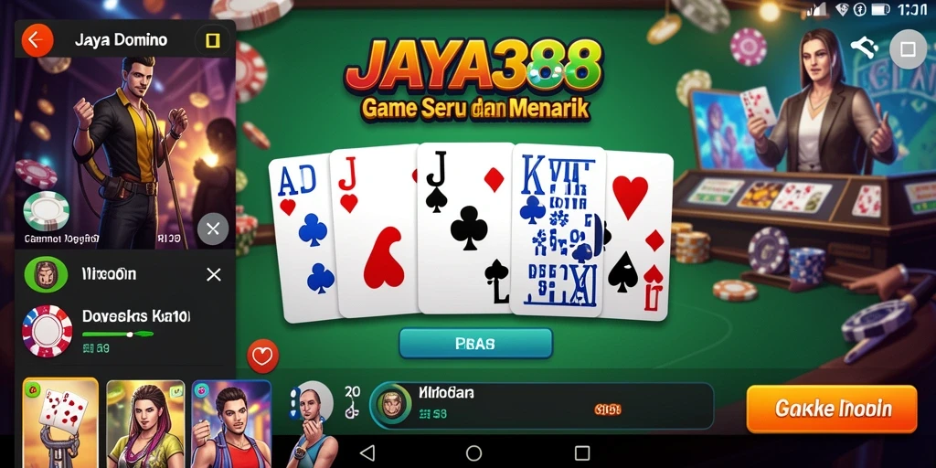 Tampilan gameplay JAYA388 yang menawan dan interaktif.