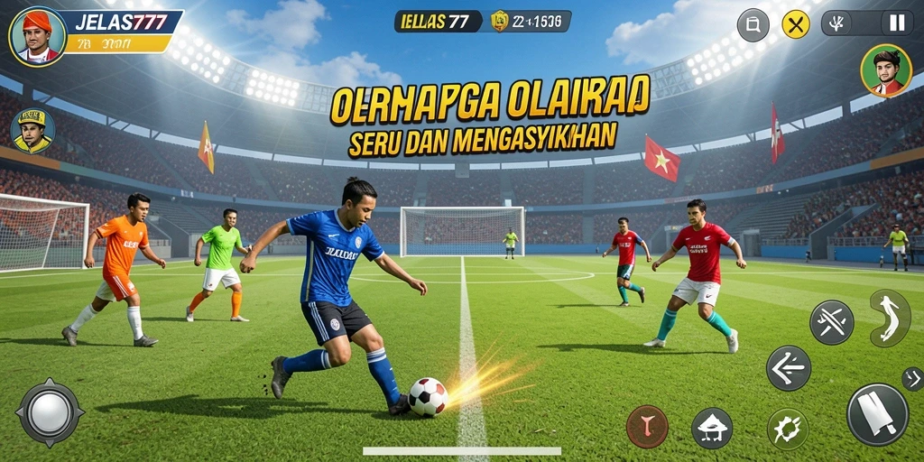 Tampilan gameplay seru dalam JELAS777 yang penuh aksi dan kompetisi.