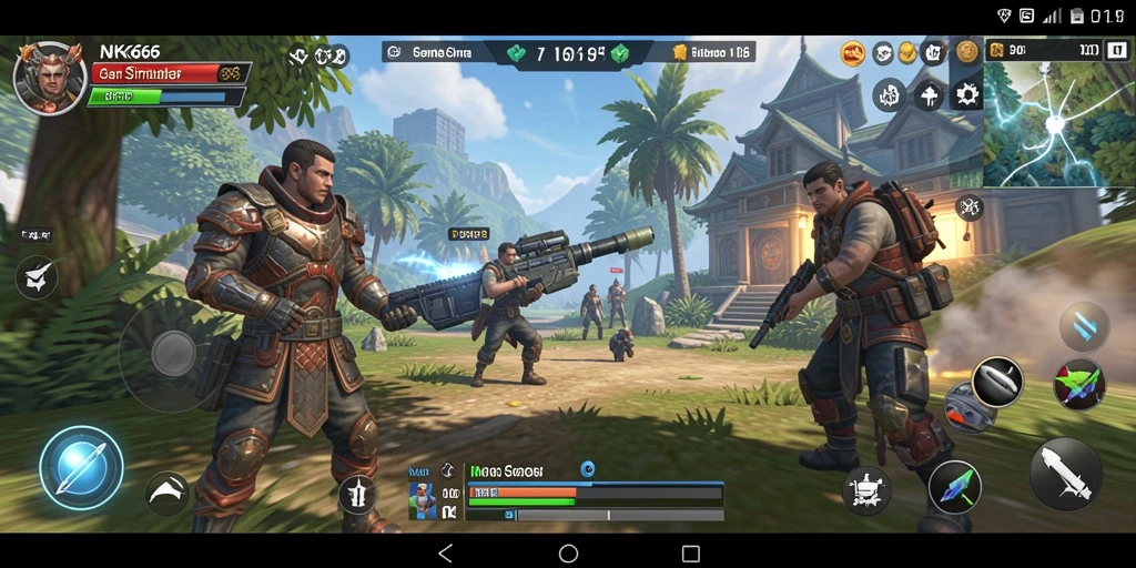 Screenshot NK666 menampilkan gameplay yang memikat dan interaktif dalam simulasi.