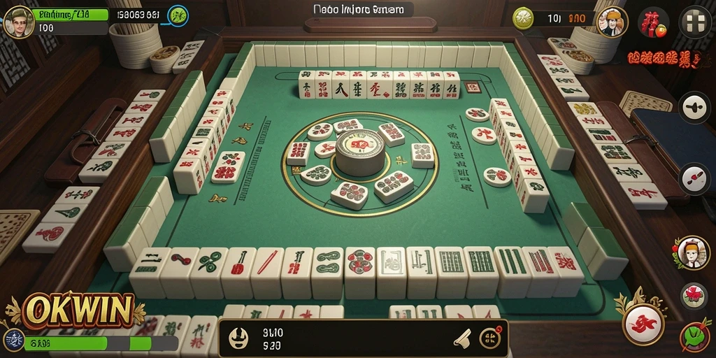 Gameplay <strong>OKWIN</strong> yang menarik dan penuh strategi Mahjong.