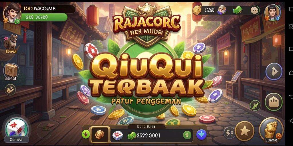 Tampilan gameplay QiuQiu yang seru dan interaktif.