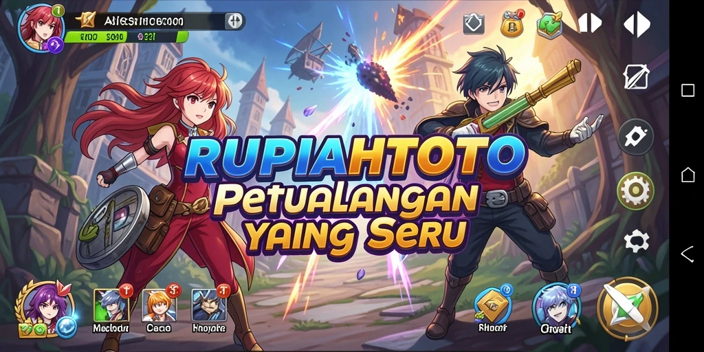 Gameplay seru dalam dunia Anime yang penuh warna.