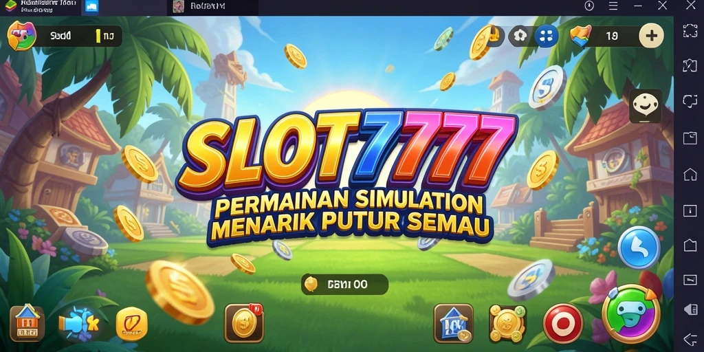 Tampilan menarik dari gameplay <strong>SLOT777</strong> yang penuh warna.